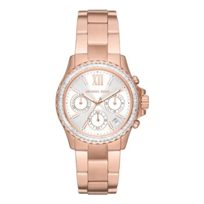 Abbildung von Michael Kors Everest Uhr Rose goldcoloured, Damen, Größe: One Size, gold coloured