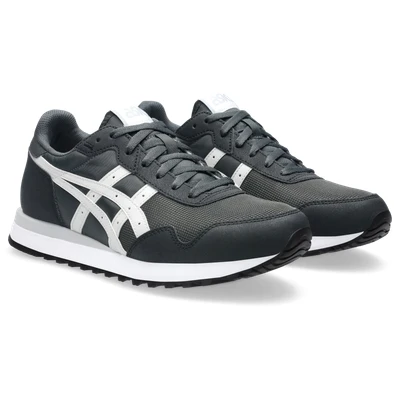 Abbildung von Asics Sportstyle Tiger Runner II Unisex Sneaker low, Größe: 43.5, Graphite grey/cloud grey Lederimitat/textil