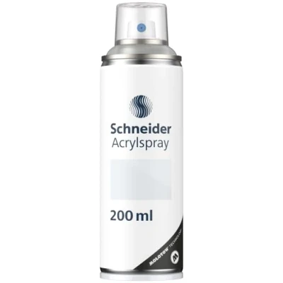 Abbildung von Schneider Paint It 030 Supreme DIY Klarlack (wetterfest &amp; UV beständig, 200 ml, Schutzschicht zum Aufsprühen für fast alle Oberflächen) farblos matt