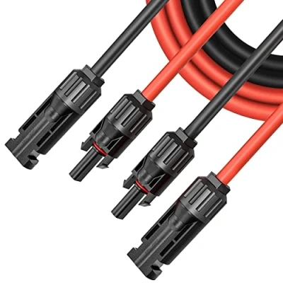 Abbildung von Solarkabel 6mm2,Verlängerung 3 Meter, Solarstecker Solarkable Verlängerungskabel,pv Kabel 6mm2,IP67 Photovoltaik Stecker