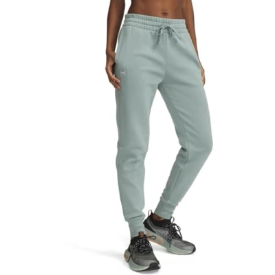 Abbildung von Under Armour Rival Jogger Jogginghose, Damen, Größe: Medium, Silica green