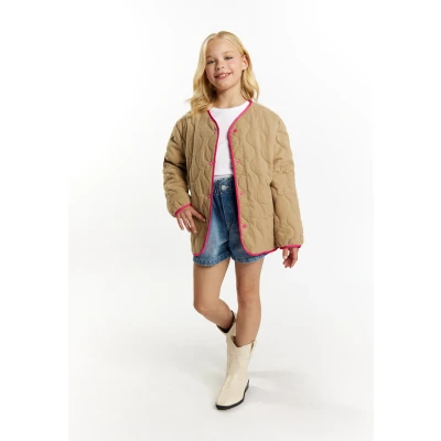Abbildung von Steppjacke DREIMASTER 134 / Taupe 100% Baumwolle