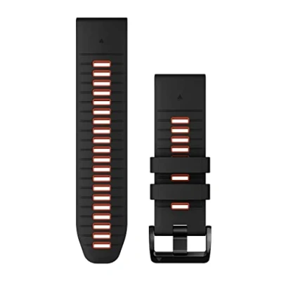 Abbildung von Garmin Quickfit 26 Silikonarmband Einheitsgröße, Schwarz