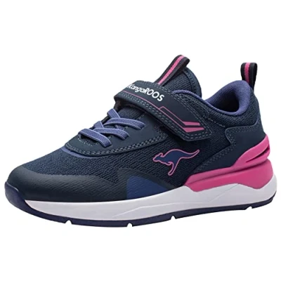 Abbildung von Kangaroos Kdgym Sneaker low für Kinder, Größe: 38, Dark navy/fandango pink Schuhe