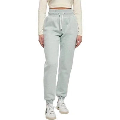 Abbildung von Urban Classics HIGH Waist Jogginghose, Damen, Größe: Large, Salvia melange