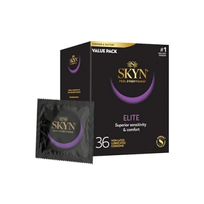 Abbildung von SKYN LifeStyles Elite Kondome, synthetisches Polyisopren latexfrei, 36 Stück (Verpackung kann variieren)