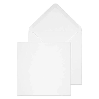 Abbildung von Blake Purely Everyday ENV03700 Quadratischer Briefumschläge Naßklebung Weiß 140 x mm 100g/m² 500 Stück