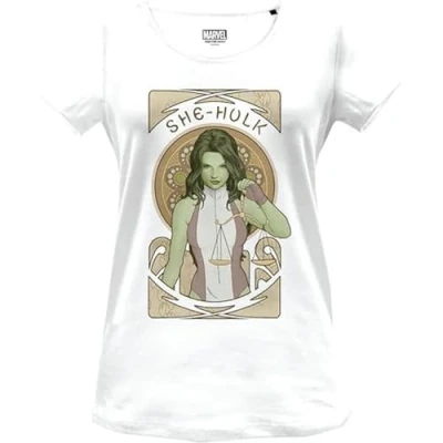 Abbildung von Marvel Damen Womarcots023 T Shirt, Hellrosa, XXL