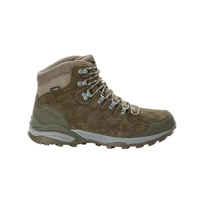 Abbildung von Jack Wolfskin Refugio Texapore MID M Hikingschuh, Herren, Größe: 41, Brown Schuhe