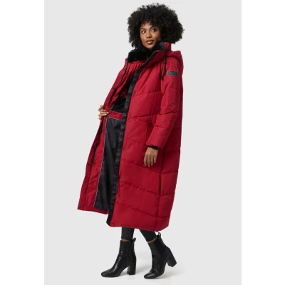 Abbildung von Navahoo Hingucker XIV Wintermantel, Damen, Größe: XS, Dark red