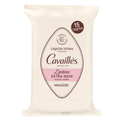 Abbildung von Roge Cavailles Lingettes Intimes ExtraDoux 5st 1 set