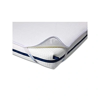 Abbildung von AeroSleep SafeSleep 3D Matratzenschoner Matratzenschutz für Kinder und Baby Matratzen Wiege 75 x 34 cm Freie Atmung Wärmeregulierung Antiallergen Weiß