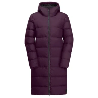Abbildung von Jack Wolfskin Frozen Palace Daunenmantel, Damen, Größe: Small, Berry jam