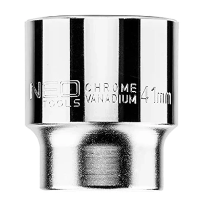 Abbildung von NEO TOOLS 08 328 Steckschlüsseleinsatz 3/4 3124 41 mm Chrom Vanadium Stahl Zwölfkant