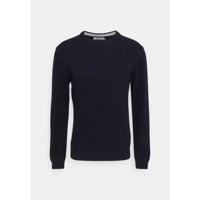 Abbildung von Casual Friday KARL CREW NECK Bounty Strickpullover, Herren, Größe: 3XL, Navy blazer