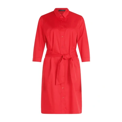Abbildung von Betty Barclay MIT Knopfleiste Blusenkleid, Damen, Größe: 38, Poppy red