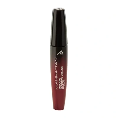 Abbildung von Manhattan Volcano Mascara, Wimperntusche für unschlagbares Volumen und maximale Farb Definition der Wimpern, Farbe Black 1010N, 1 x 10ml