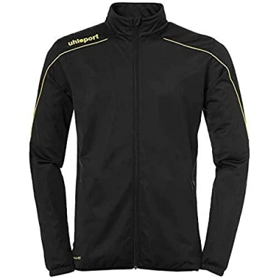 Abbildung von uhlsport Kinder Stream 22 Classic Jacke, schwarz/limonengelb, 152