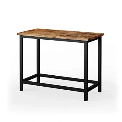 Abbildung von Vicco Sitzbank Fyrk, Eiche rustikal/Schwarz, 60 cm für Schminktisch