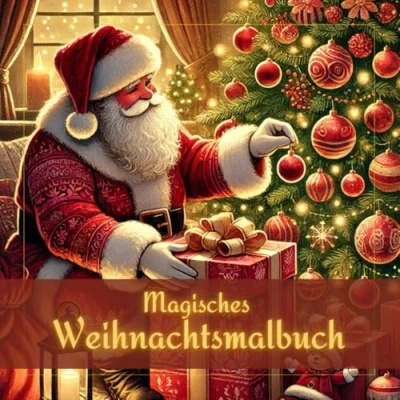 Abbildung von Magisches Weihnachtsmalbuch: Ein Einzigartiges Malbuch für Jung und Alt