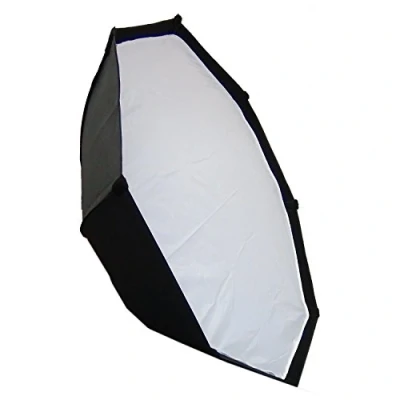Abbildung von DynaSun Softbox Lichtbank SFT95 95cm Profi Licht Studio Achteckiger HIGH Temperature mit Universal Adapter Systemblitz Strobist
