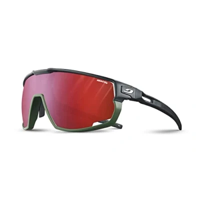 Abbildung von JULBO Men&#039;s Rush Sunglasses, Schwarz/Khaki, One Size