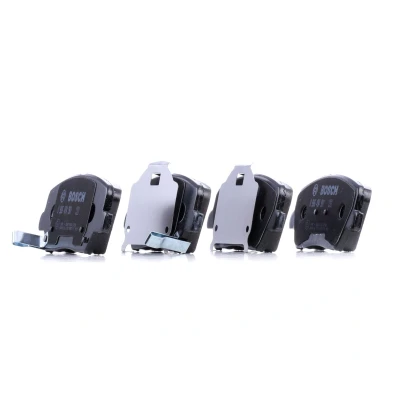 Abbildung von BOSCH 0 986 494 981 Bremsbelagsatz Low Metallic mit integriertem Verschleißwarnkontakt KIA: CARENS 4