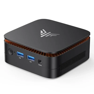 Abbildung von NiPoGi AK1PLUS Mini PC Ιntel Alder Lake Ν97(Bis zu 3,6GHz,4C/4T) 16GB DDR4/512GB M.2 SSD,Mini Computer WiFi 2.4G/5.0G,BT5.2,RJ45 LAN,Micro 4K@60HZ UHD Dual Display mit VESA für Geschäftsbüro/Schule
