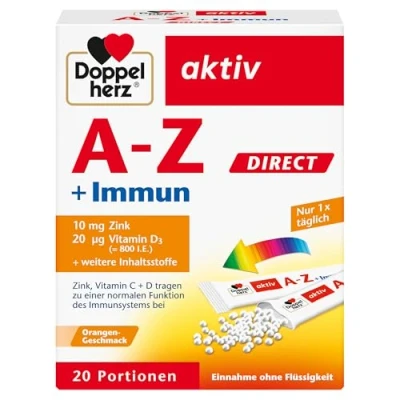 Abbildung von Doppelherz A Z+immun Direct Pellets
