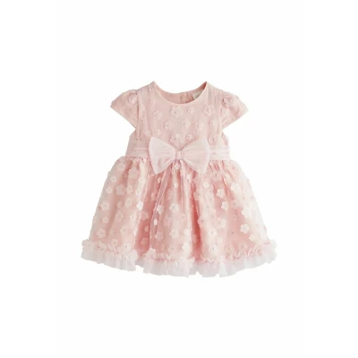 Abbildung von Next Regular FIT Cocktailkleid/festliches Kleid für Kinder, Größe: 68, Pink d flowers
