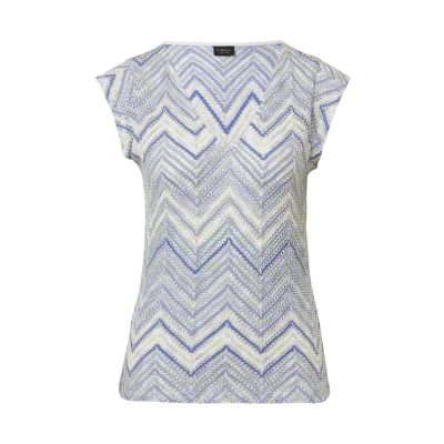 Abbildung von s.Oliver Black Label Women&#039;s 2165814 T Shirt, blau, 36