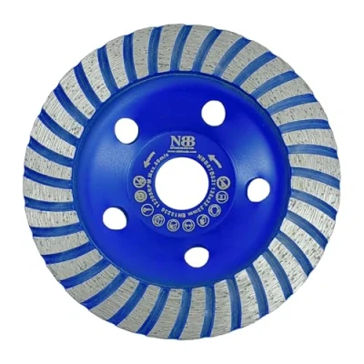 Abbildung von NBB Diamantschleifscheibe, hocheffizientes und langlebiges Schleifen, Trocken oder Nassschleifen auf Granit, Marmor, Keramikfliesen, Beton (1, 125 mm)