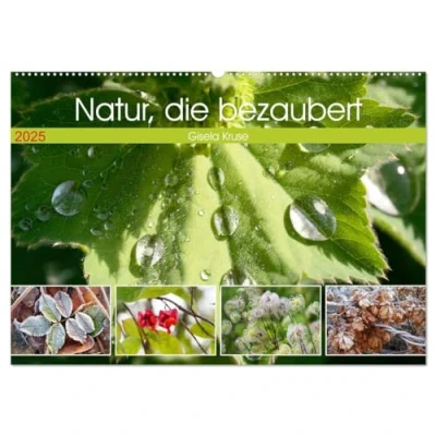 Abbildung von Natur, die bezaubert (Wandkalender 2025 DIN A2 quer), CALVENDO Monatskalender