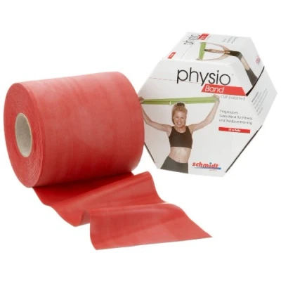 Abbildung von Deuser Unisex Erwachsene Physio Band 28 m x 15 cm Rolle zum Zuschneiden, Rot Extra Stark, 25m lang, 150mm breit