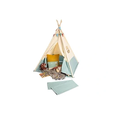 Abbildung von Pinolino® Spielzelt Tipi Yuma mit Zeltstangen aus Holz