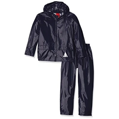 Abbildung von Ergebnis Kinder re95j Heavyweight wasserdichte Jacke/Hosenanzug, Kinder, RE95J, navy
