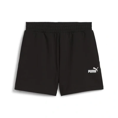Abbildung von Puma ESS Small No. 1 Logo 4&quot;Leichte Hochgeschnittene Shorts Damen Mit Plain Black Größe: L