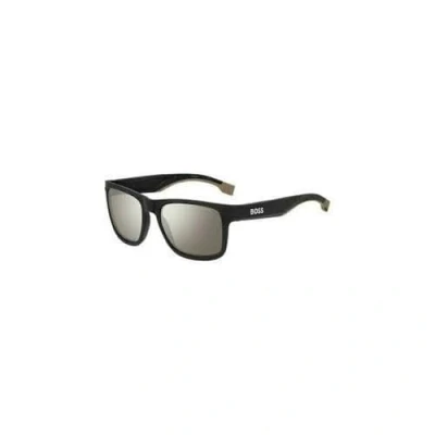 Abbildung von BOSS Sonnenbrille, Herren, Größe: One Size, Matte black beige