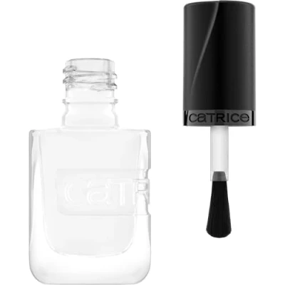 Abbildung von Catrice GEL AFFAIR Nail Lacquer, Nagellack, Nr. 001, Weiss, langanhaltend, Einfach zu entfernen, glänzend, vegan, ohne Mikroplastikpartikel, Konservierungsstoffe, Parfüm, 1er Pack (10.5ml)