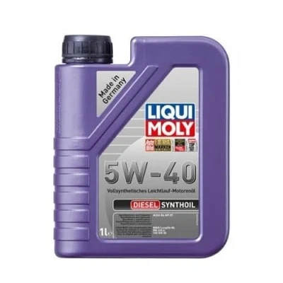 Abbildung von Liqui Moly Diesel Synthoil 5W 40 1l Motoröl 1340 MERCEDES BENZ: A Klasse, C Klasse Limousine, E Limousine