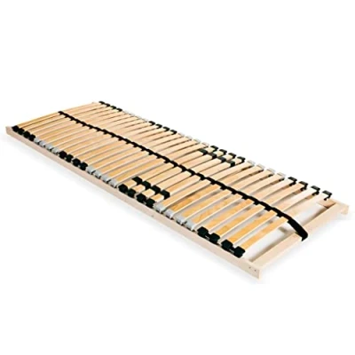 Abbildung von vidaXL Lattenrost mit 28 Lamellen 7 Zonen 90x200cm Lattenrahmen Bettrost