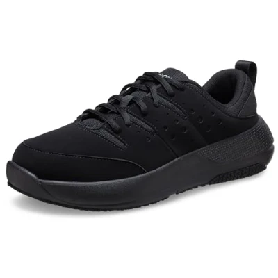 Abbildung von Crocs Damen On The Clock Work Sneaker M Schuh, Triple Black, 45/46 EU