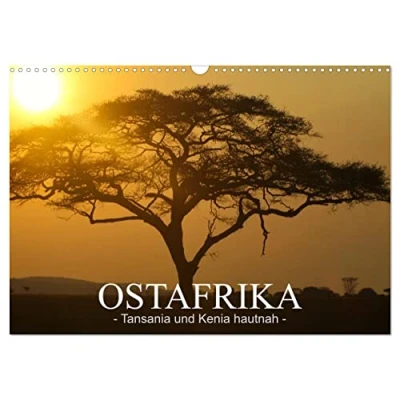 Abbildung von Ostafrika Tansania und Kenia hautnah (Wandkalender 2025 DIN A3 quer), CALVENDO Monatskalender