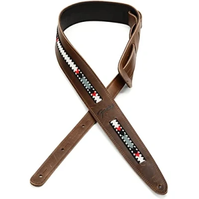 Abbildung von Fender Paramount Acoustic Leather Strap Brown