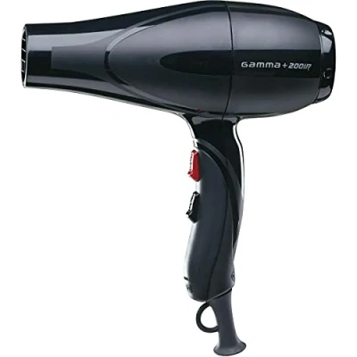 Abbildung von GAMMAPIU&#039; Professioneller Haartrockner 2001 R, Hochleistung, Haarföhn, Leicht, Leise, Leistungsstark, Schnelles Trocken, Friseur, Haarpflege, Ergonomischer Griff, W 1900 2200, Italienischer Stecker