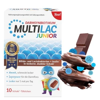 Abbildung von Multilac Darmsynbiotikum Junior Täfelche 10 St