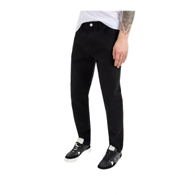 Abbildung von Armani Exchange Herren Schlanke Jeans, Schwarz, 30W x 30L