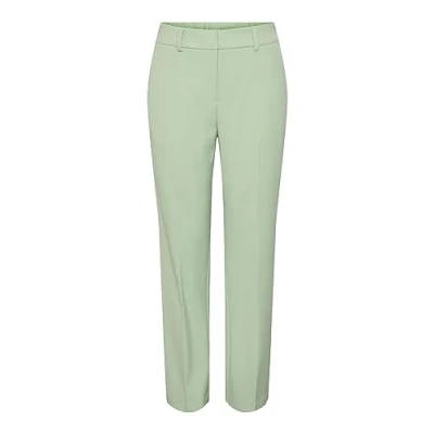 Abbildung von YAS HW S NOOS Stoffhose, Damen, Größe: Medium, Quiet green