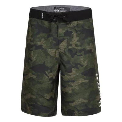 Abbildung von Hurley Hrlb Sharkbait Boardshort, Green Camo, 14 Jahre