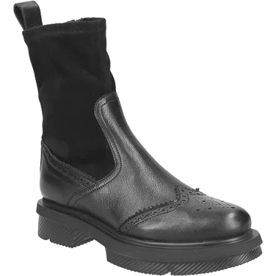 Abbildung von Donna Carolina Plateaustiefelette, Damen, Größe: 40, Schwarz Schuhe